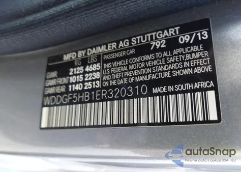 2014 Mercedes-Benz C 350 Sport из США, поврежденный, VIN WDDGF5HB1ER320310